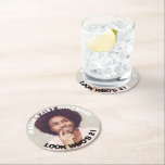Fun Custom Photo Birthday Party Favour Round Paper Coaster<br><div class="desc">Great Custom Birthday Party Favours. Add your own photo and text. Custom to fit any occasion such as Bachelor/Bachelorette Parties,  Surprise Party.
©2024 Miss Sassy Party Designs</div>