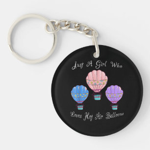 Fun Cute Hot Air Balloon Keychain