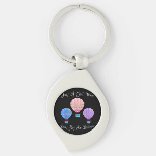 Fun Cute Hot Air Balloon Keychain