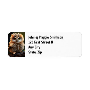 Fun Cute Little Owl Bird Animal
