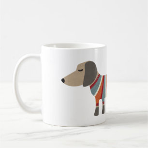 Fun Dachshund Dog Coffee Mug