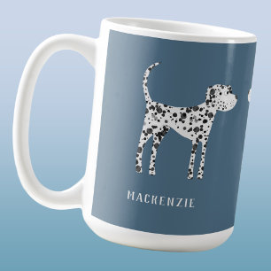 Fun Dalmatian Dog Personalized Coffee Mug