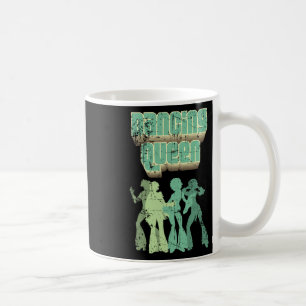 Fun Dancing Queen Disco Party Retro Distressed Des Coffee Mug