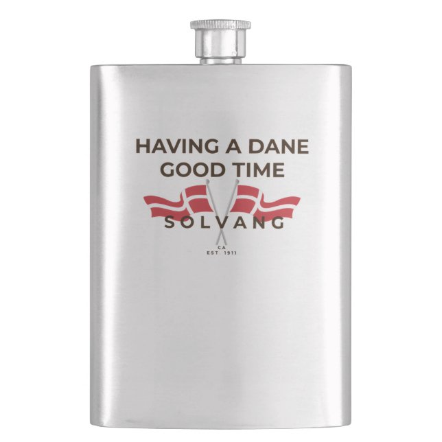 Fun Danish Mug Hip Flask (Front)