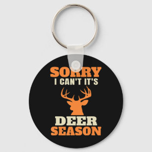 Fun Deer Hunting Saying Joke Keychain