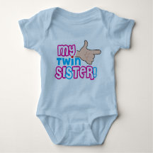 fun design for twin new born baby