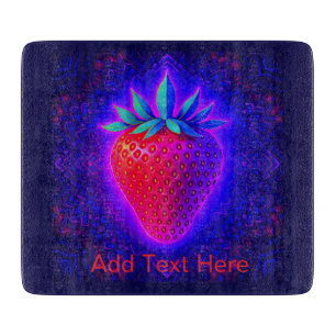 Fun Desserts (Strawberry) Cutting Board