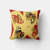 Fun Deuces Wild Pillow
