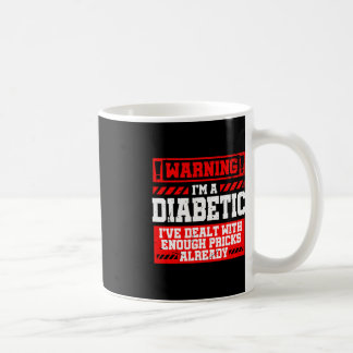 Fun Diabetes Awareness Month Pricks Diabetic Coffee Mug