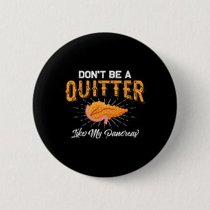 Fun Diabetic Type 1 Diabetes Awareness Support Gif 2 Inch Round Button
