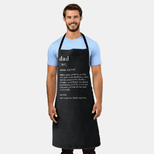 Fun Dictionary Editable Colour Personalized Apron