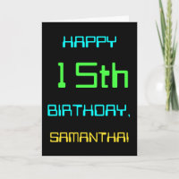 Fun Digital Computing Themed 15th Birthday