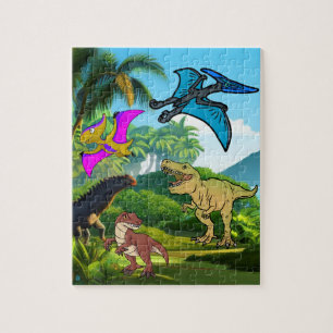 Fun Dinosaur Jigsaw Puzzle