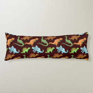 Fun Dinosaurs Pattern Body Pillow