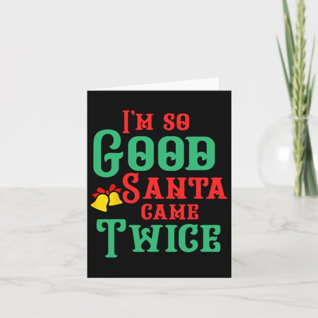 Fun Dirty Naughty Inappropriate Christmas Adult Y  Card (Front)