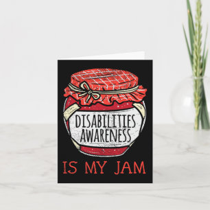 Fun Disabilities Support Saying  Cute Disability A Card