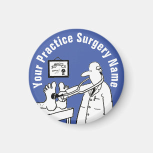 Fun Doctor with Stethoscope Magnet