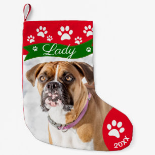 Fun Dog Christmas Stockings - Personalized Photo