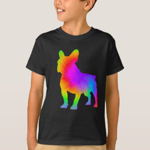 Fun Dog Lover Owner Tie Dye Frenchie T-Shirt