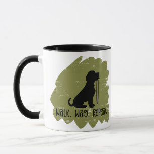 Fun Dog Walker Mug