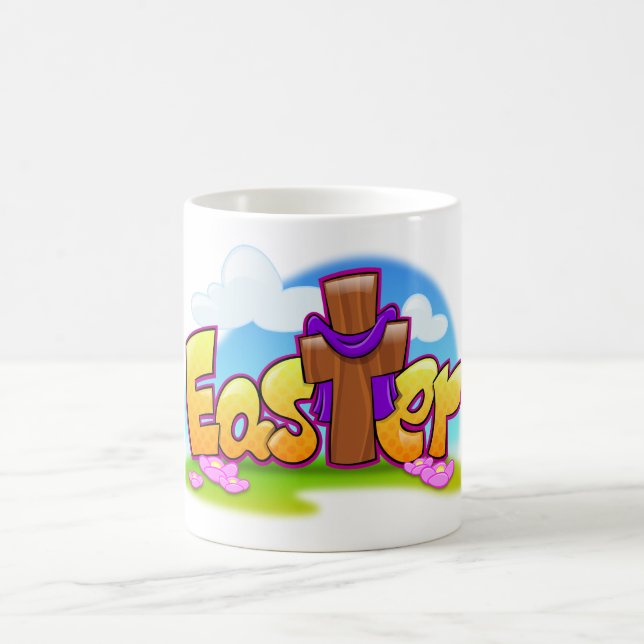 Fun Easter cartoon mug (Center)