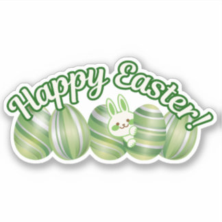 Fun Easter Vinyl Stickers