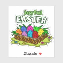 Fun Easter Vinyl Stickers