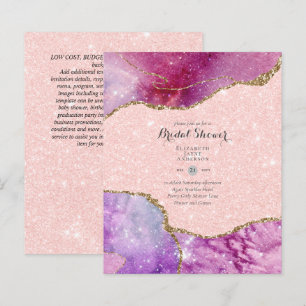 Fun Elegant, Glittery BUDGET Bridal Shower