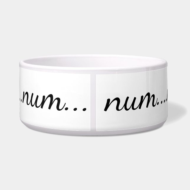 Fun Elegant "Num...Num..." Food (Back)