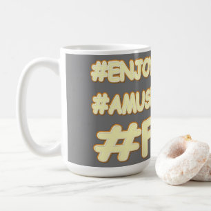 "FUN EQUATION" Cute Expression Design. Buy Now Coffee Mug