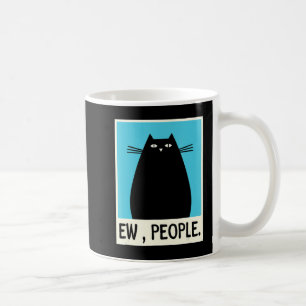 Fun Ew People cat Japanese Cat Kawaii Anime Coffee Mug