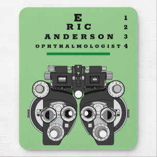 Fun Eye Care Professional Phoropter Mouse Pad