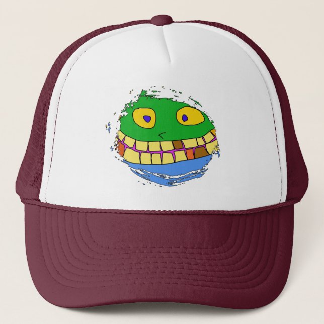 Fun Face Hat! Trucker Hat (Front)