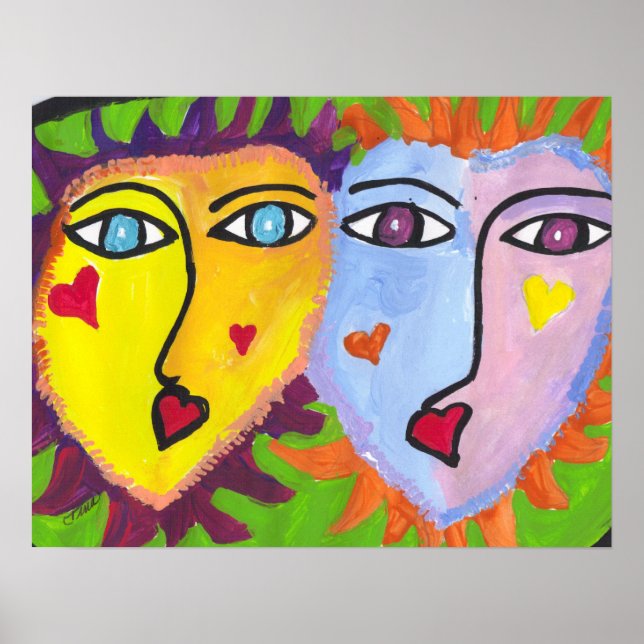 Fun Faces Poster (Front)