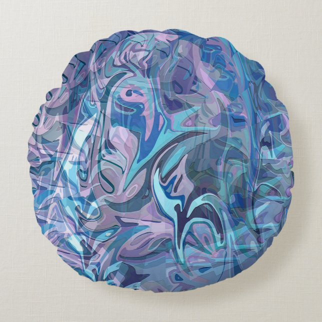 Fun Faces...... Round Pillow (Front)