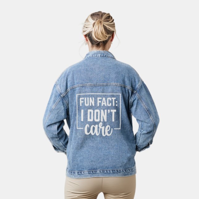 Fun Fact I Don't Care (Modèle)
