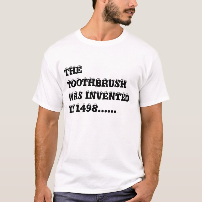 Fun fact toothbrush shirt (Front)