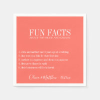 Fun Facts Coral Personalized
