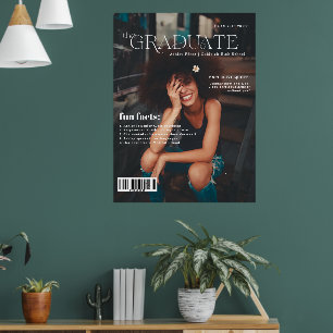 Fun Facts   Graduate Magazine Cover Photo  Poster