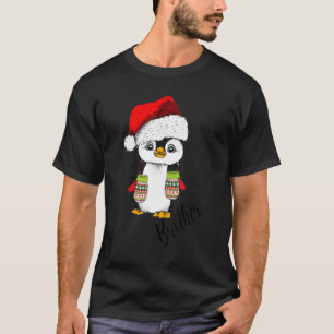 Fun Family Christmas Matching Penguin Brother T-Shirt