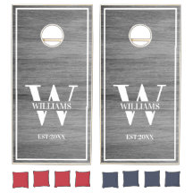 Fun Family Cornhole Game – Custom Colours