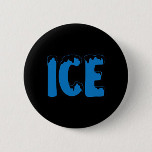 Fun Family Halloween Costume Ice and Ba 2 Inch Round Button