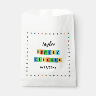 Fun Family Reunion Multi-Colour Souvenir Gift Favour Bag