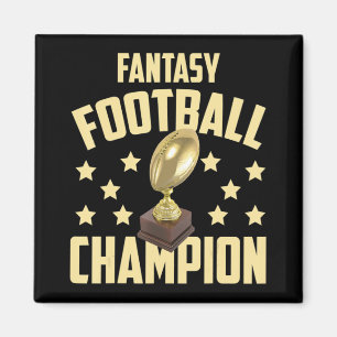 Fun Fantasy Football Champion Draught Party Magnet