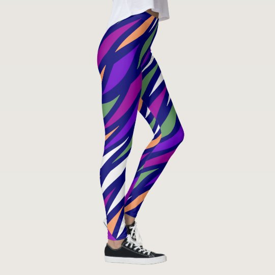 Fun Fashion Leggings-Women-Multicolored Leggings