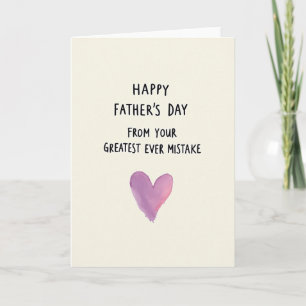 Fun Fathers Day Art Card