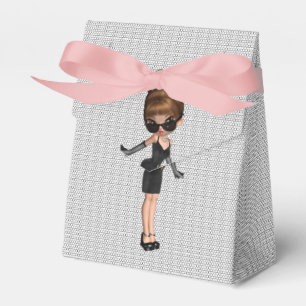 Fun Favourite Diva Birthday Party Favor Box