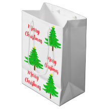 Fun Festive Merry Christmas Trees