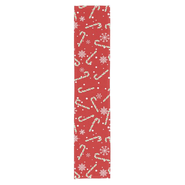 Fun Festive Movie Night Christmas Party Short Table Runner (Front)