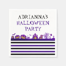 Fun & Festive Spooky Scene Custom Halloween Party